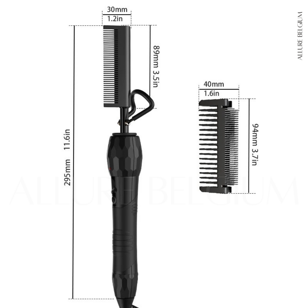 PEIGNE CHAUD - ÉDITION NOIRE ÉLEGANTE