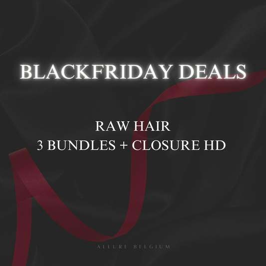 BLACKFRIDAY RAW HAIR CLOSURE HD