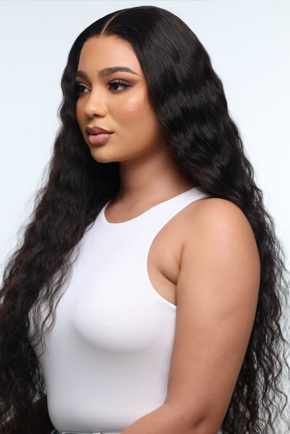 Natural wave wig