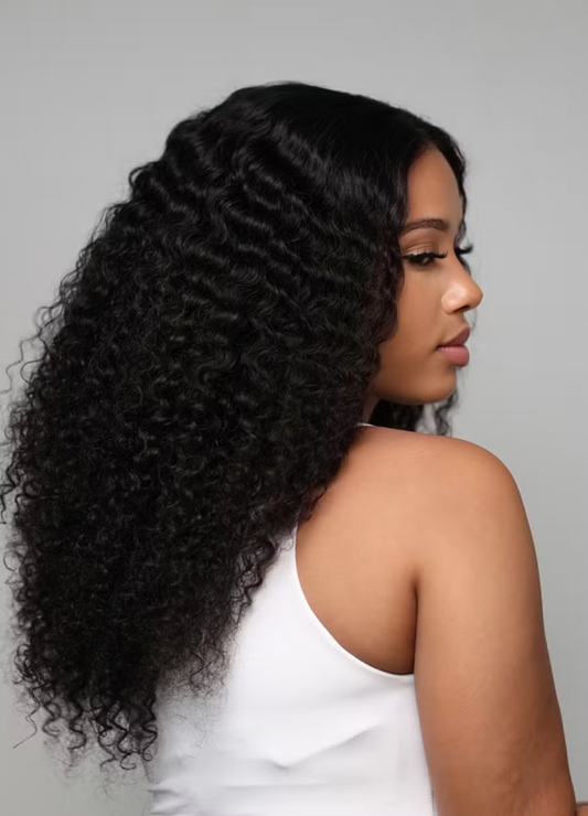 Kinky curl wig